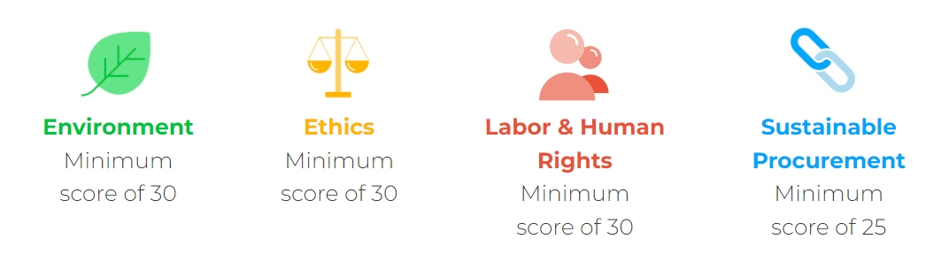 EcoVadis认证简介及2024年奖牌和徽章评定最新标准(图8)