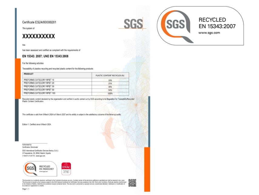 EN15343欧洲再生塑料认证(图1) EN15343欧洲再生塑料认证(图1)